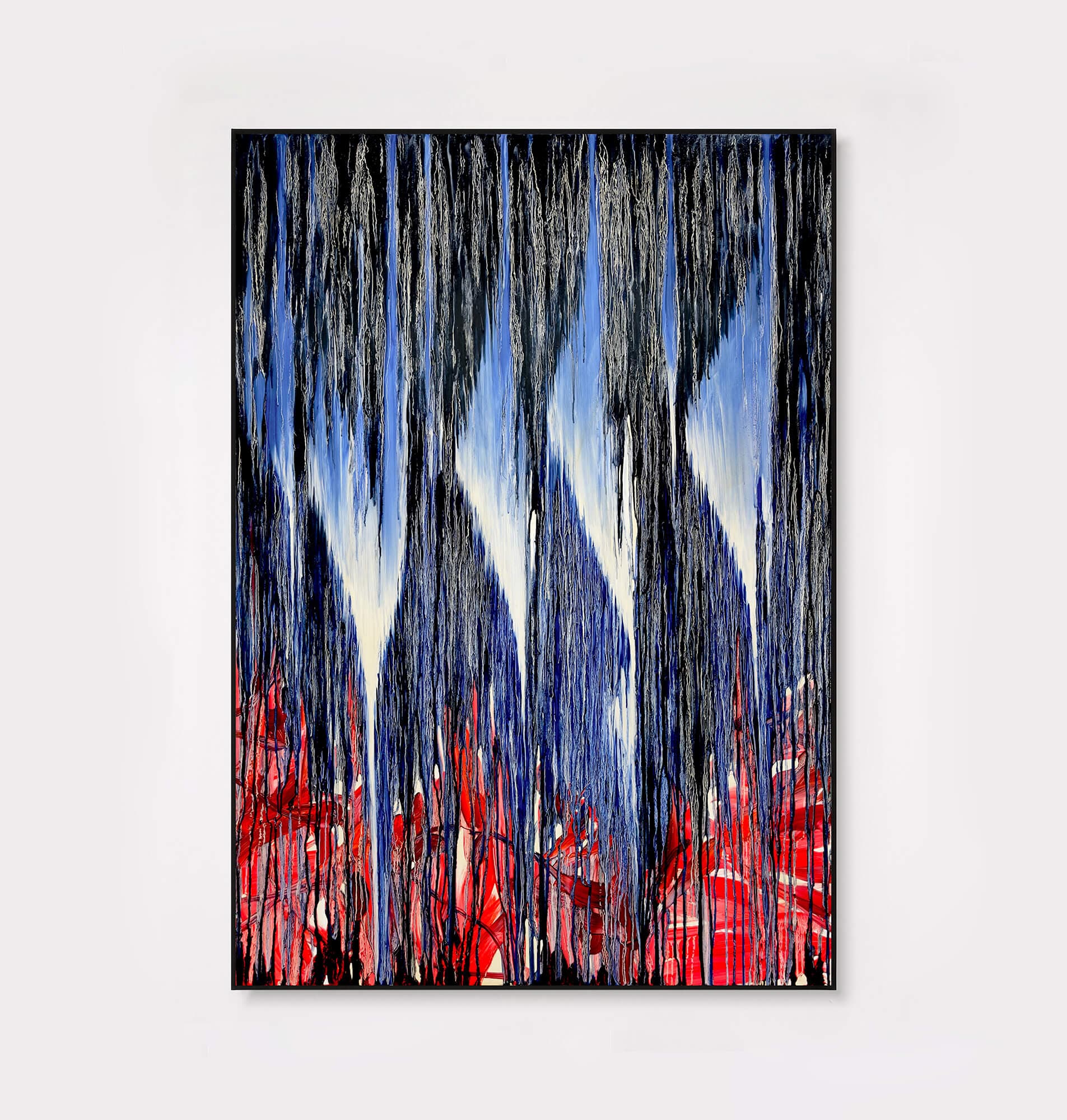 Landscape with several skies